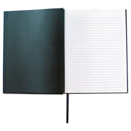 Universal Office Products UNV Linen Bound Notebook, Blue 66352